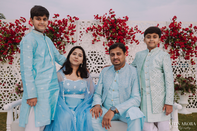 Arun and his family